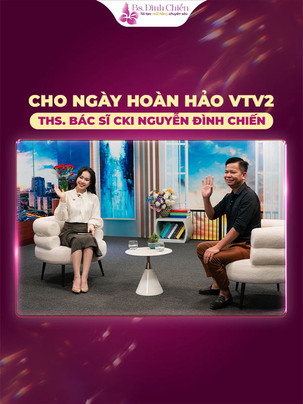 Top 1 nâng ngực sa trễ: Xoay nội tuyến không sẹo - Độc quyền bác sĩ Nguyễn Đình Chiến 12 Tư vấn chuyên môn nâng ngực không sẹo cho các chương trình của VTV như "Cho Ngày Hoàn Hảo"